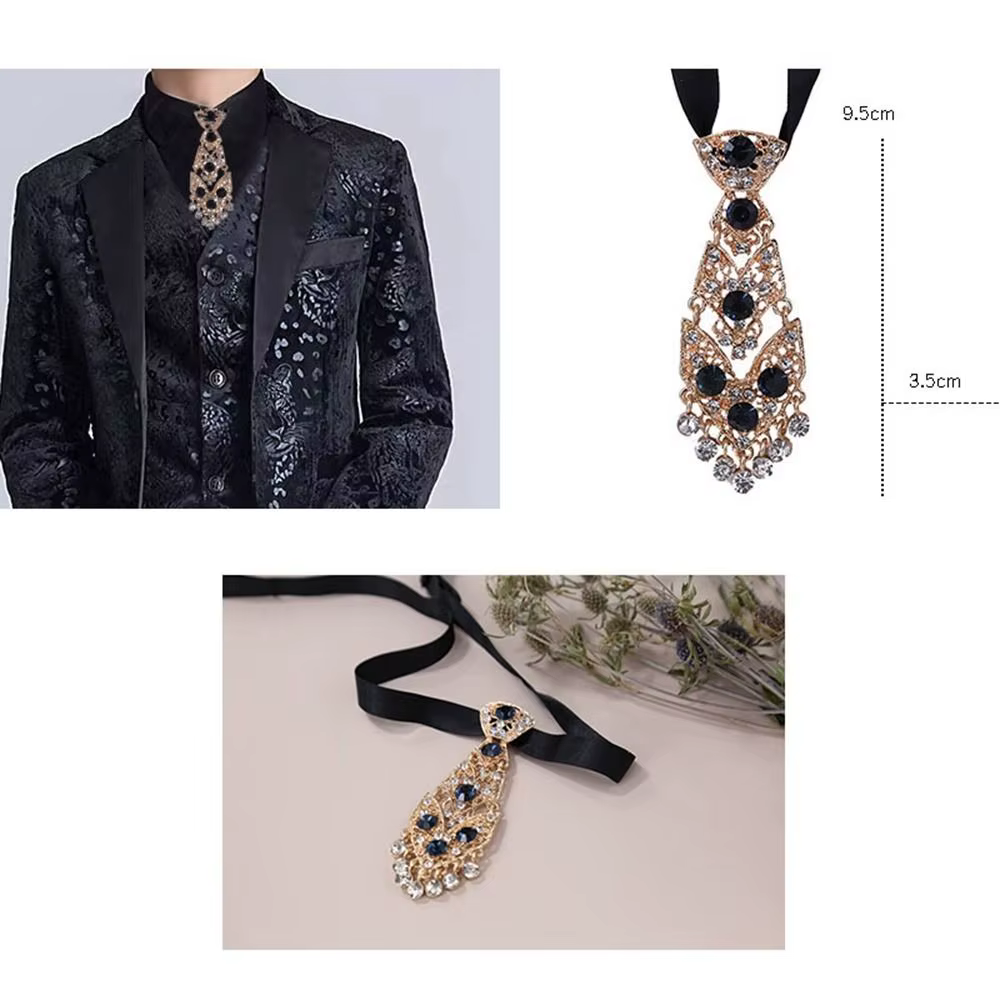 Cravates d'affaires de style gentleman pour hommes et femmes