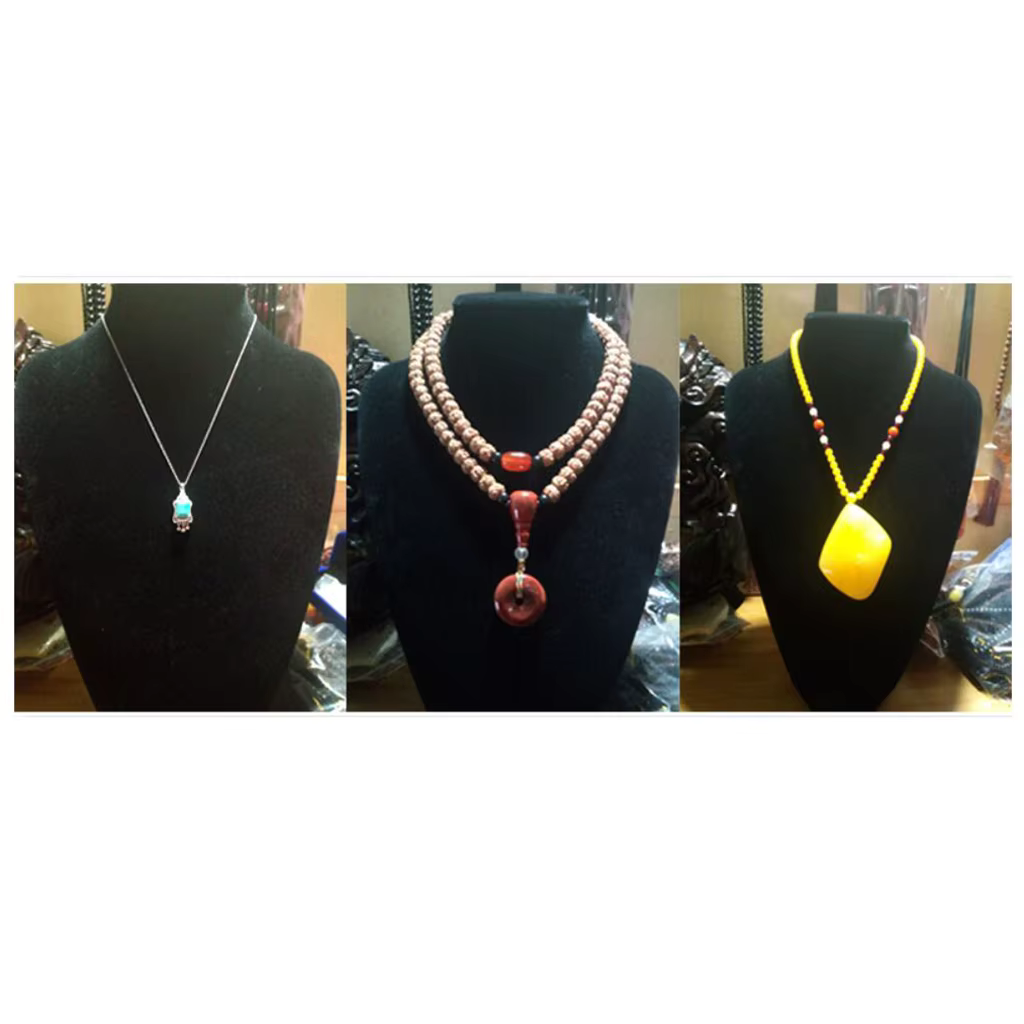 Présentoirs de buste présentoir de bijoux Mini chevalet de collier