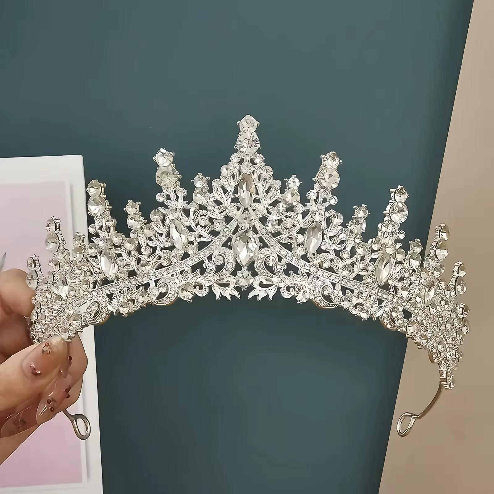 1 couronne de mariée élégante