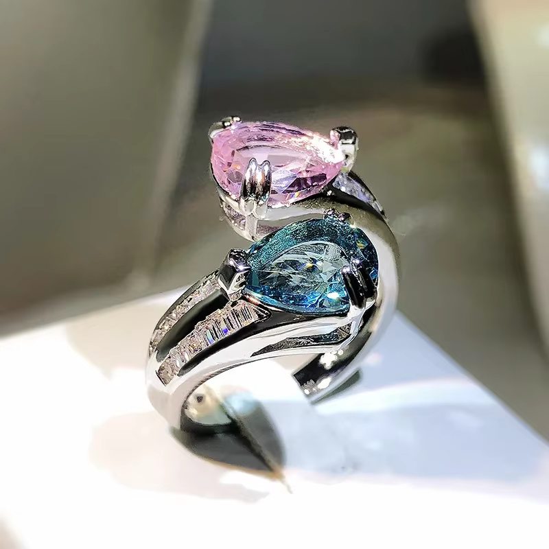 Bagues délicates en argent Sterling 925 pour femmes