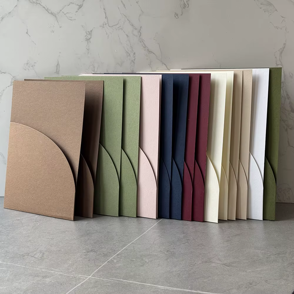 Couverture d'invitation de mariage de poche 10 pièces
