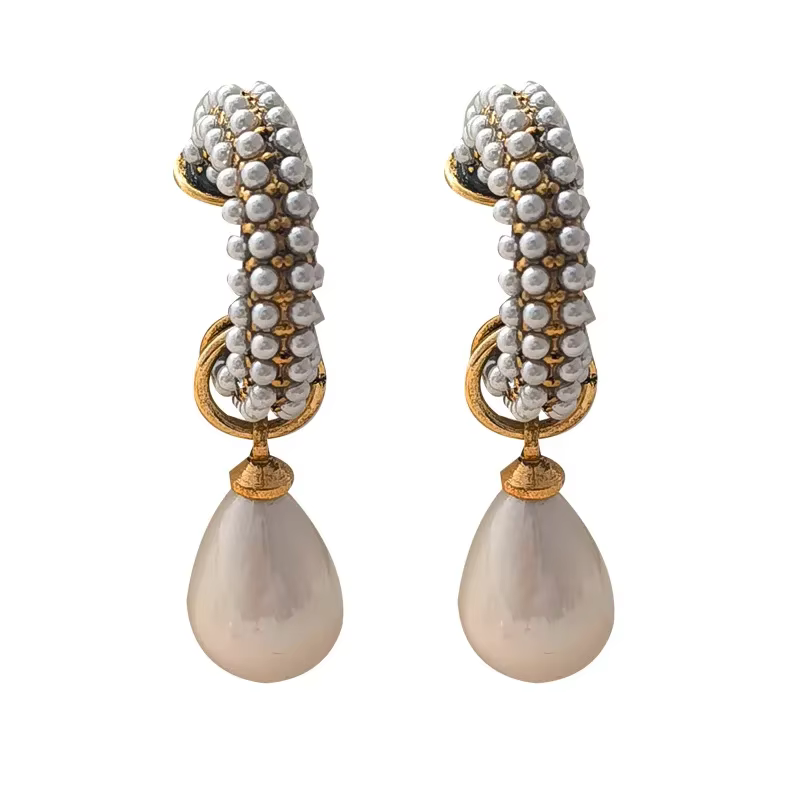 Boucles d'oreilles en forme de larme pour femmes
