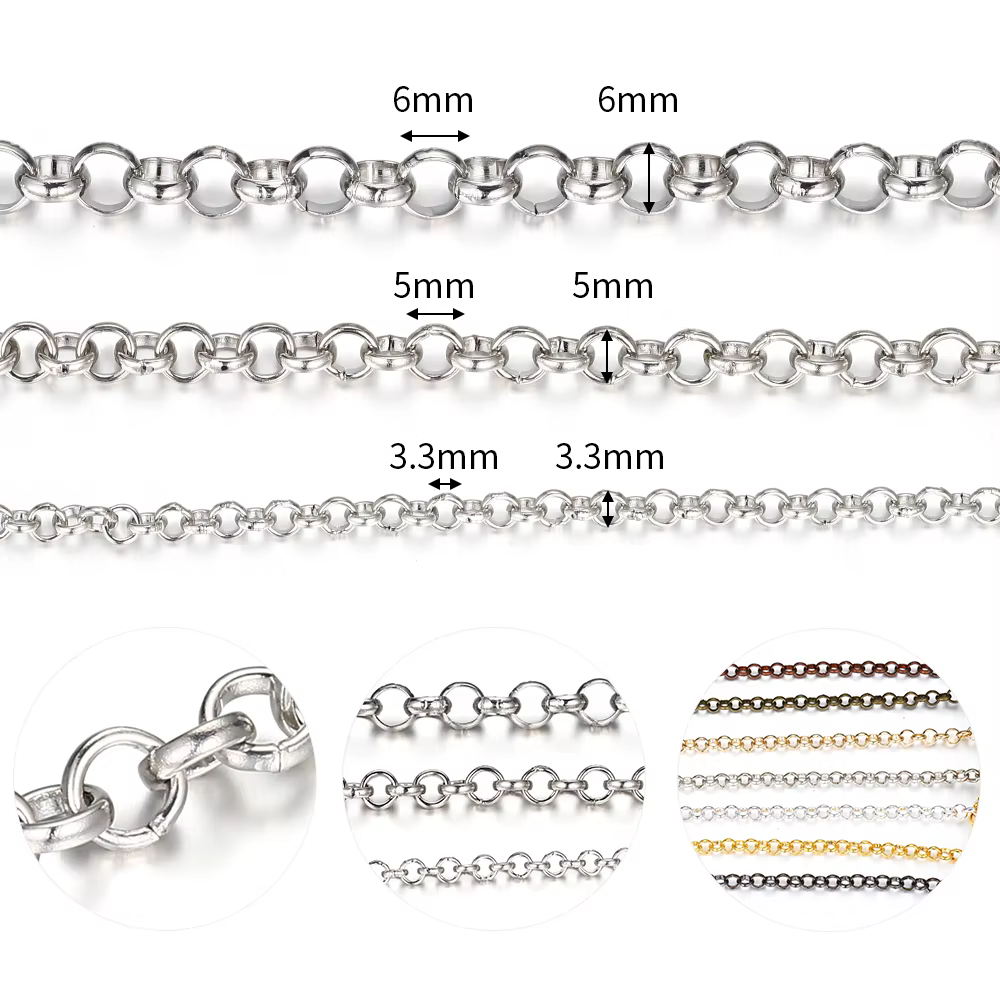 Chaîne de collier en métal