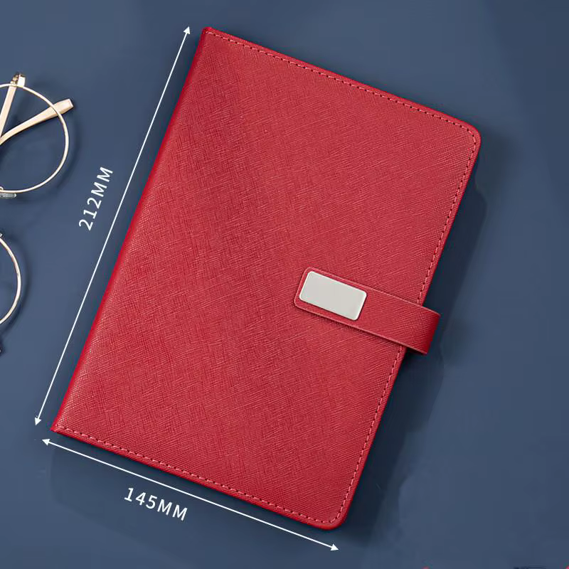 Ensemble d'affaires de luxe en cuir PU comprenant un carnet et un stylet avec recharge – Cadeau pour employés de bureau et partenaires commerciaux