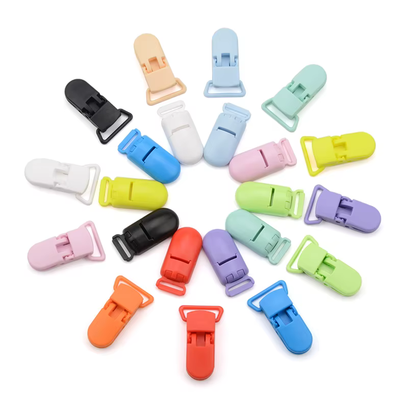 LOFCA 10 pièces/lot mode plastique 20mm fabrication de bijoux clip pendentif collier accessoires clips