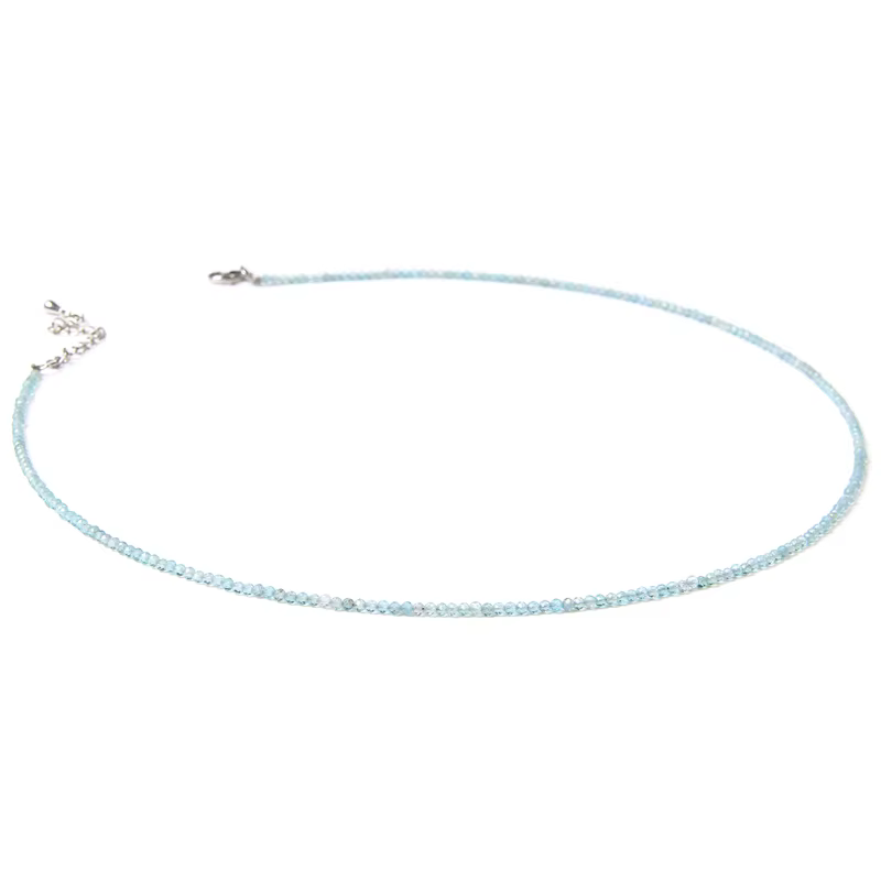 Collier perlé en pierre naturelle