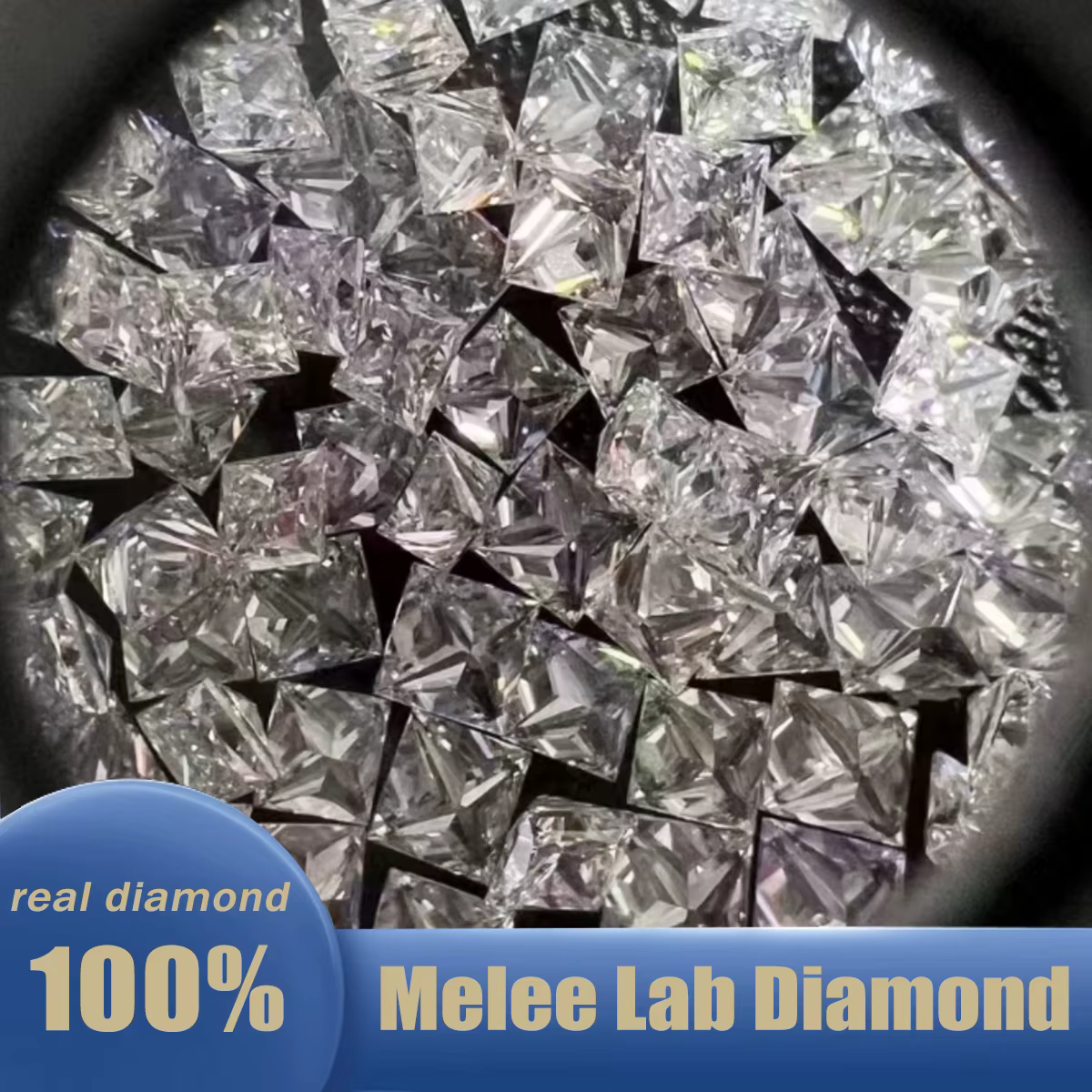 Diamant de taille princesse