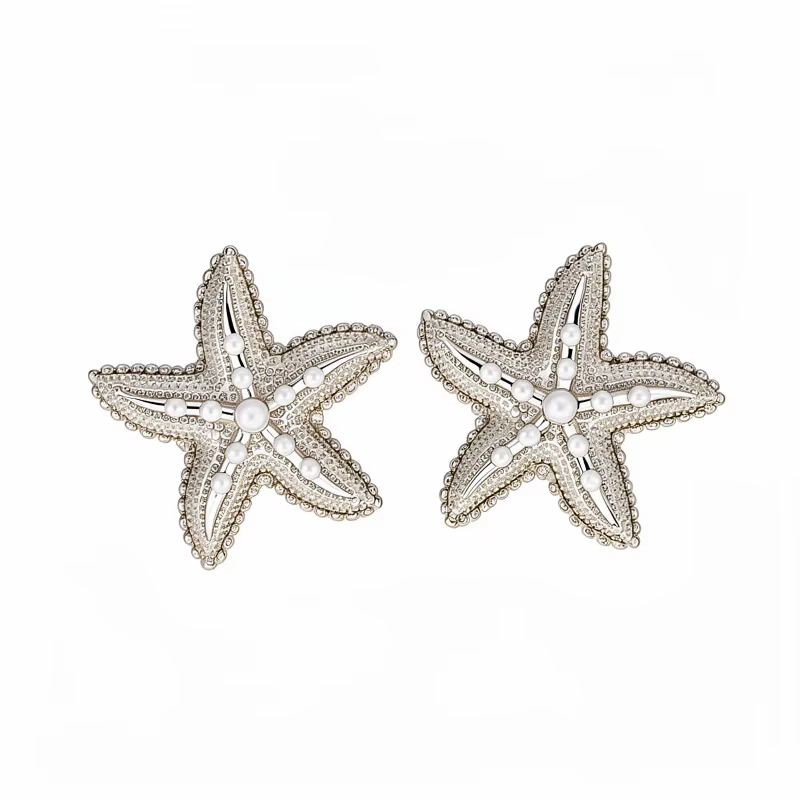 Boucles d'oreilles clous de luxe, bijoux d'oreille, vente en gros