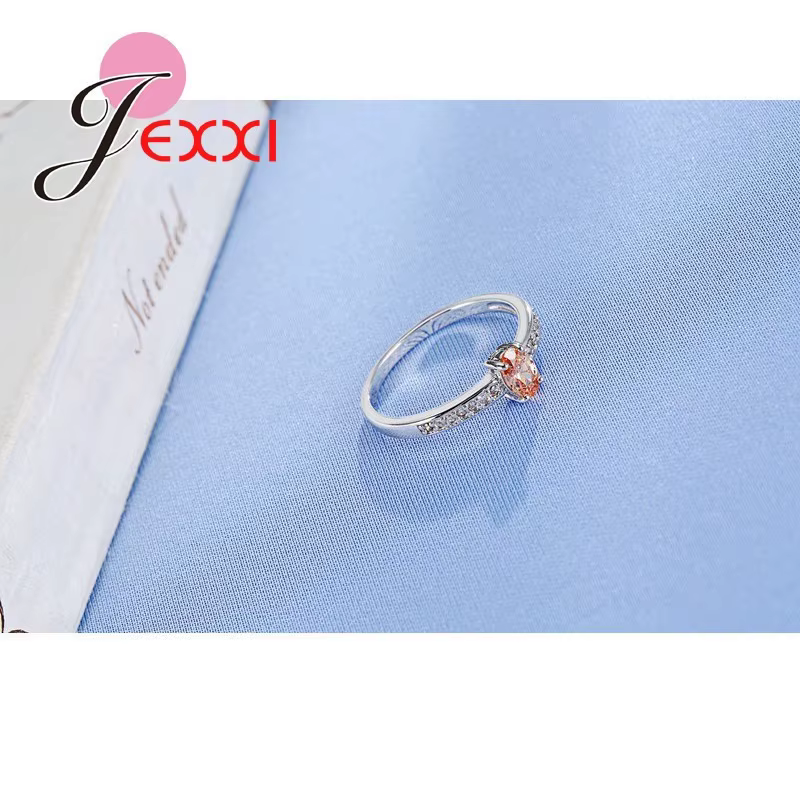 Bague de promesse en argent Sterling 925