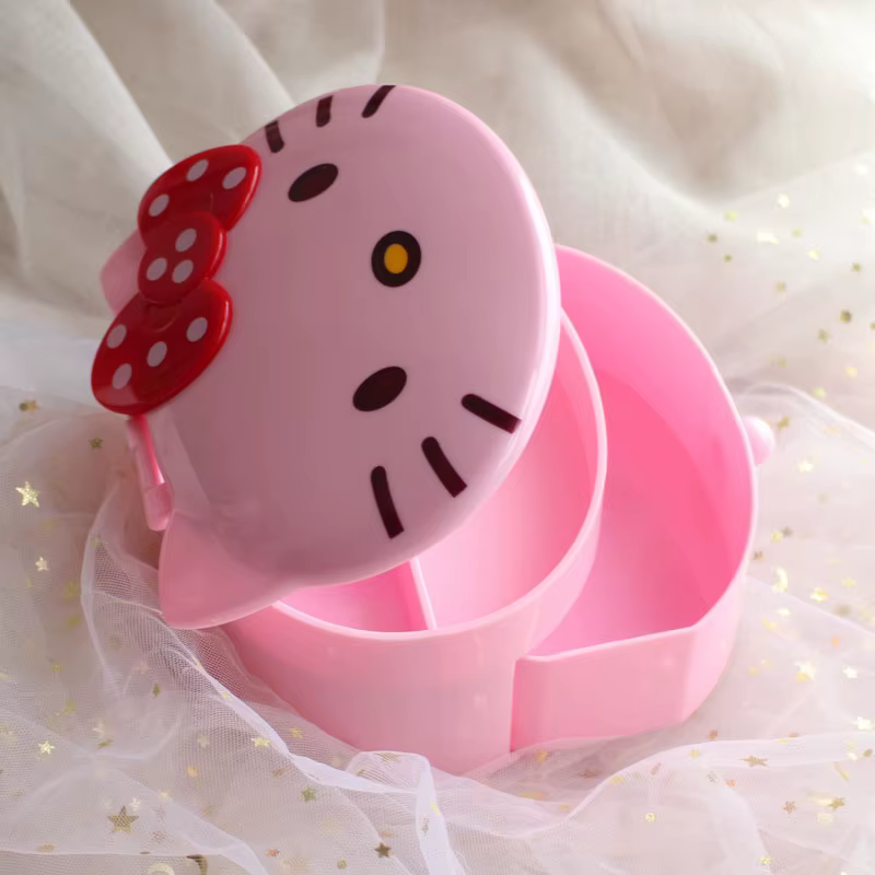 Boîte à bijoux mignonne Hello Kitty en forme de dessin animé – Boîtes