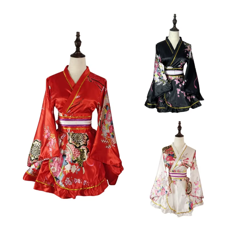 Kimono, costume traditionnel japonais pour femmes