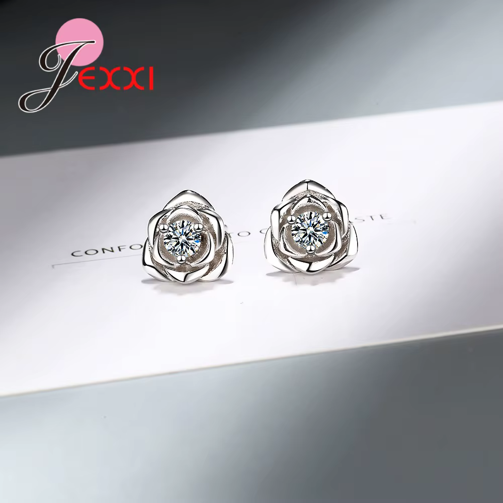 Boucles d'oreilles à clous en argent 925