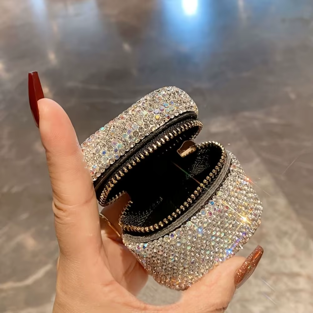 Sac de rangement orné de strass