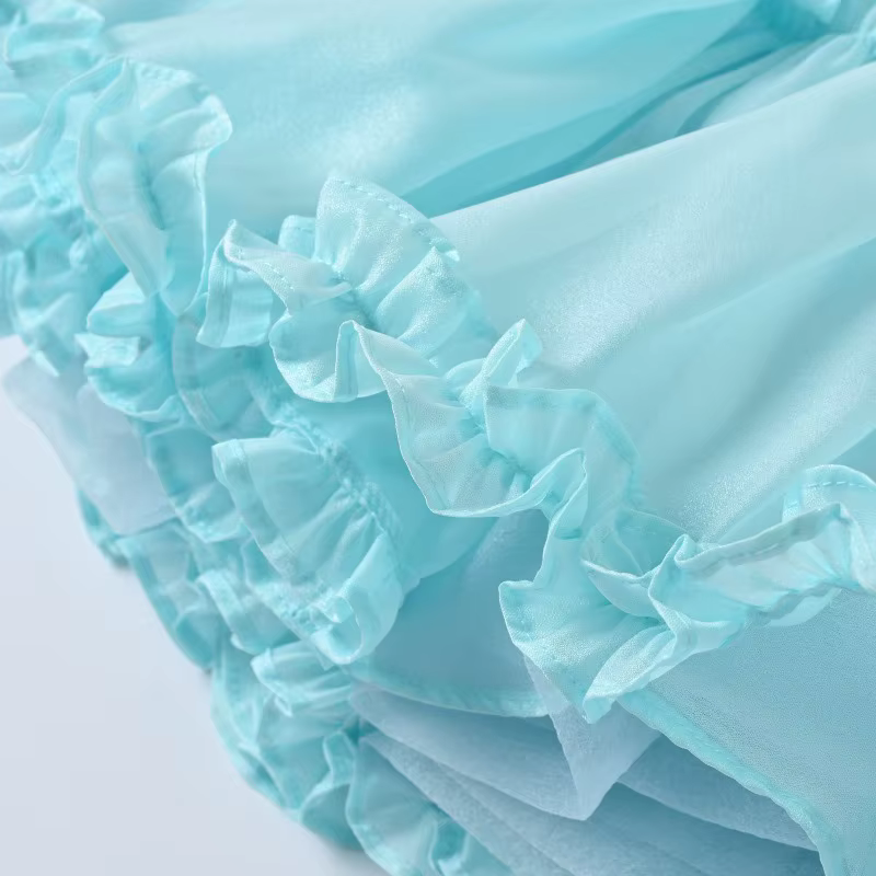 Robe de princesse faite à la main pour demoiselle d'honneur