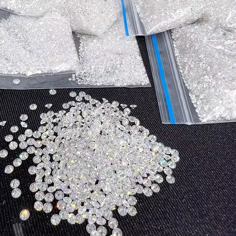 Diamants Moissanite ronds 0.1-30ct