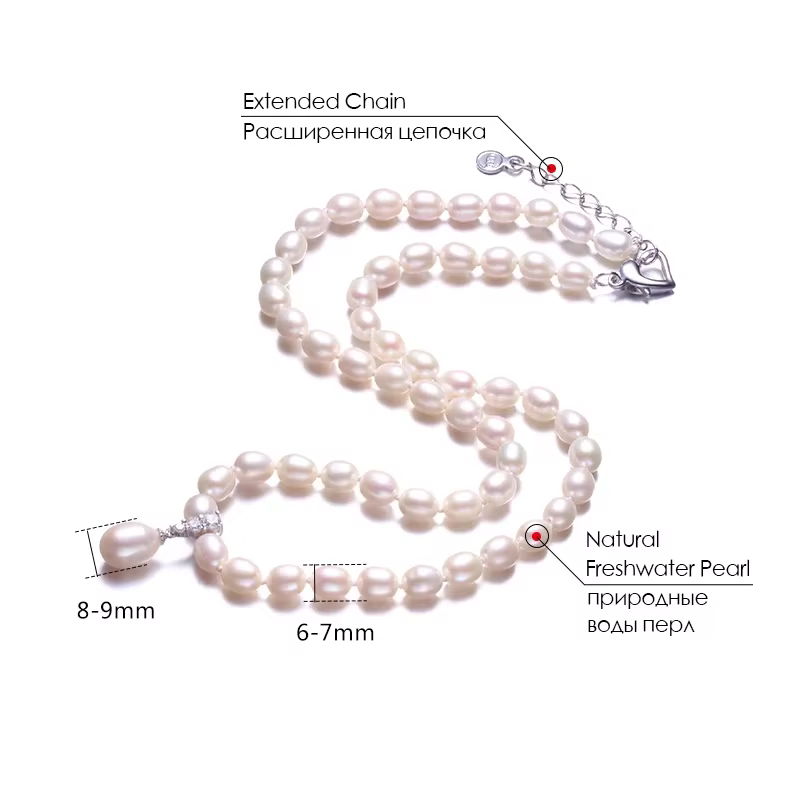 Incroyable Prix Belle Perle Bijoux Collier