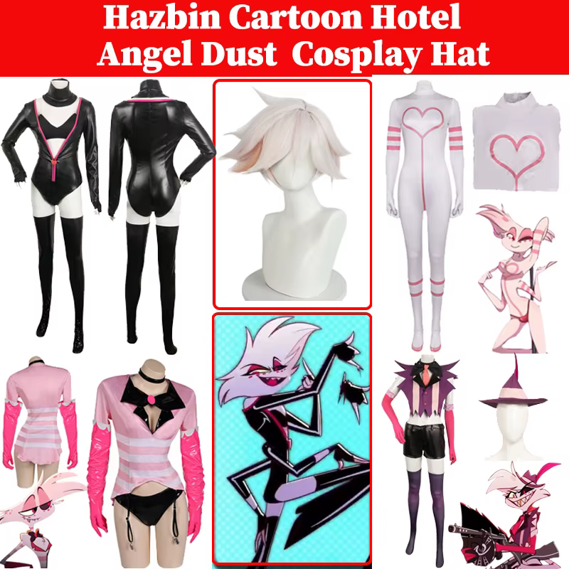 Costume de Cosplay noir en forme de poussière d'ange
