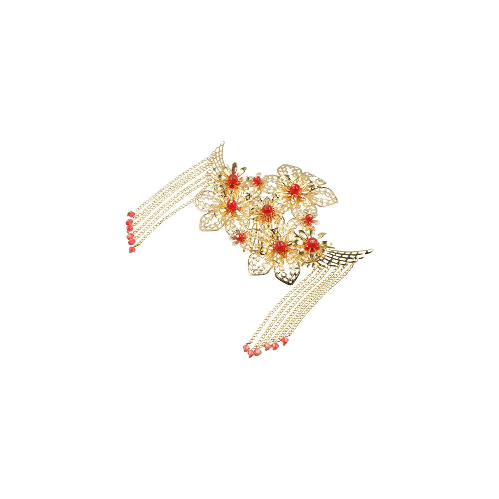 Accessoires rétro papillon alliage gemme Photo