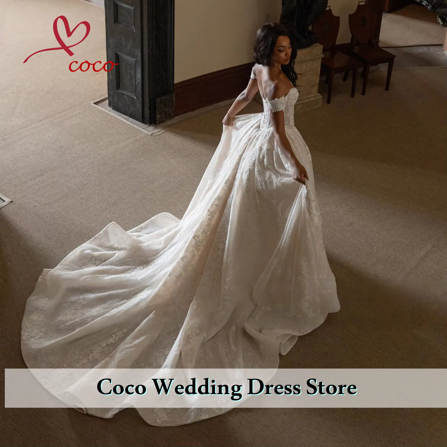 Robe De mariée élégante personnalisée