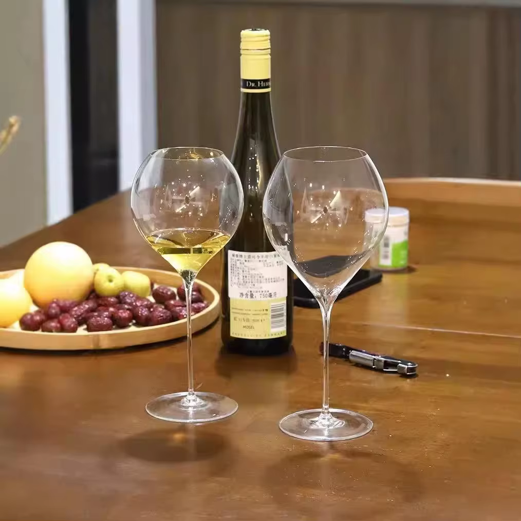 Grands verres à vin rouge transparents Ultra-fins de 500ml