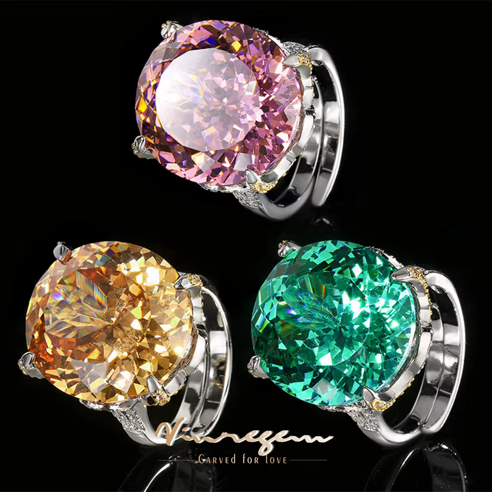 Bague ovale en saphir Tourmaline Paraiba