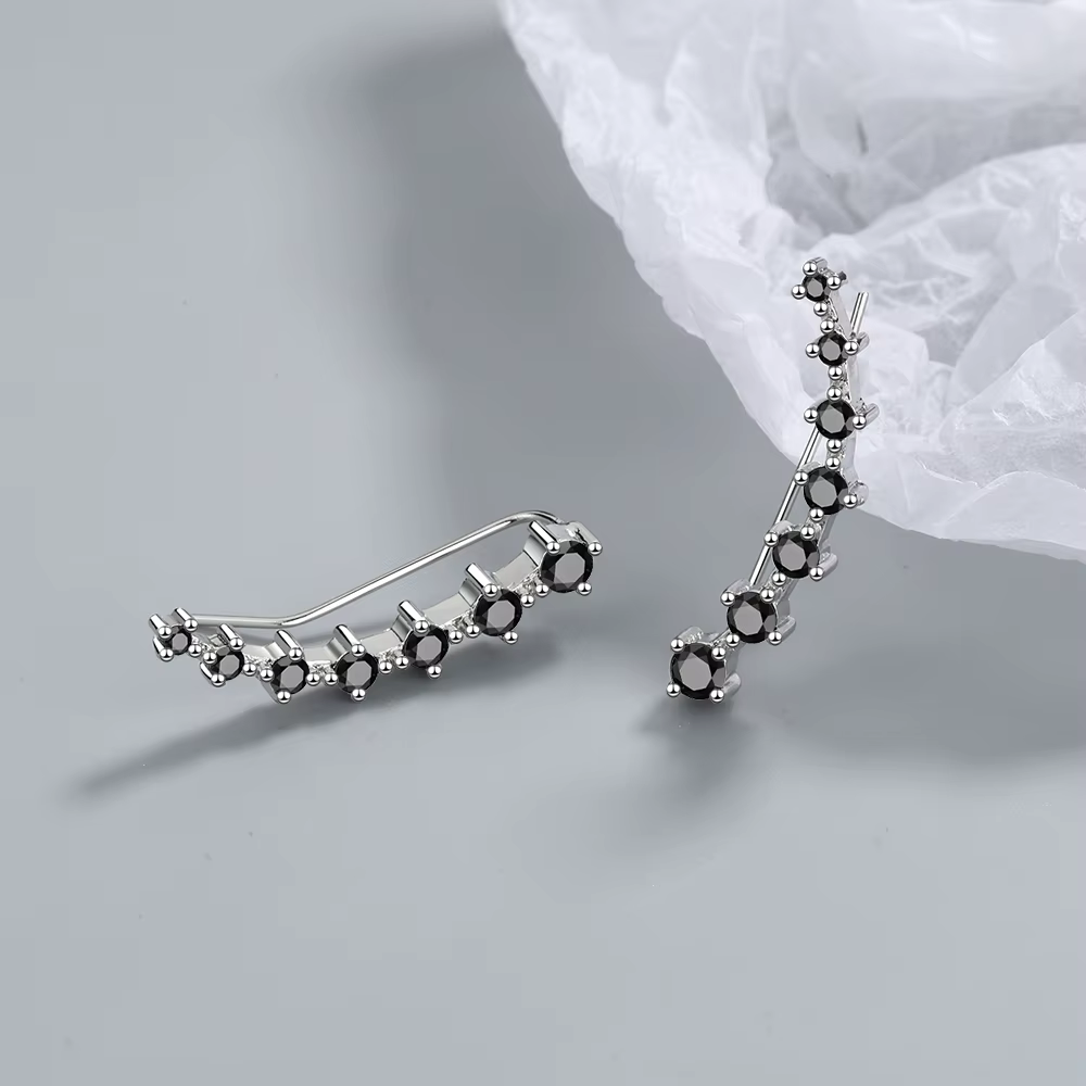 Boucle d'oreille All D Moissanite pour femme