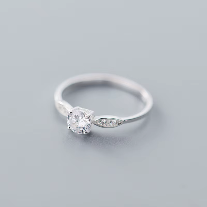 Modian Radiant AAA Zircon authentique bague en argent Sterling 925 pour les femmes mode mariage cadeau de fiançailles bijoux fins accessoires