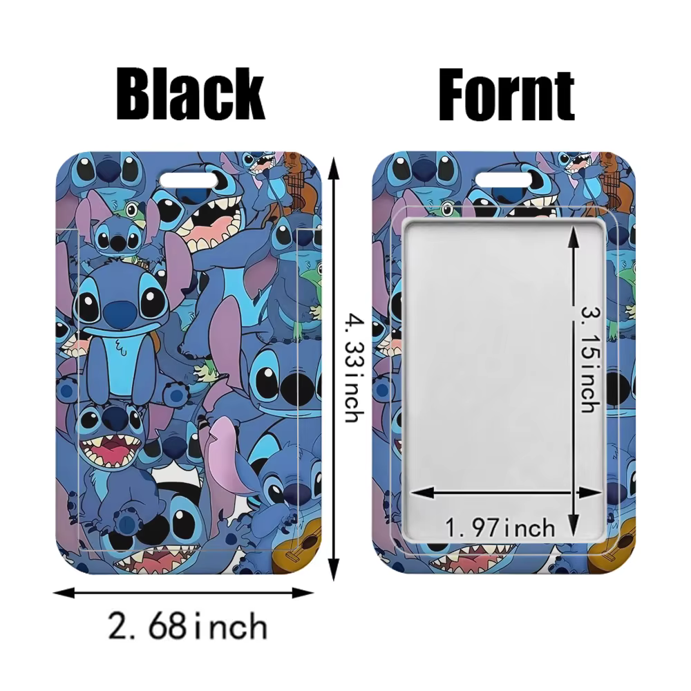 Stitch Angel En gros Porte-cartes étudiant à motif dessin animé