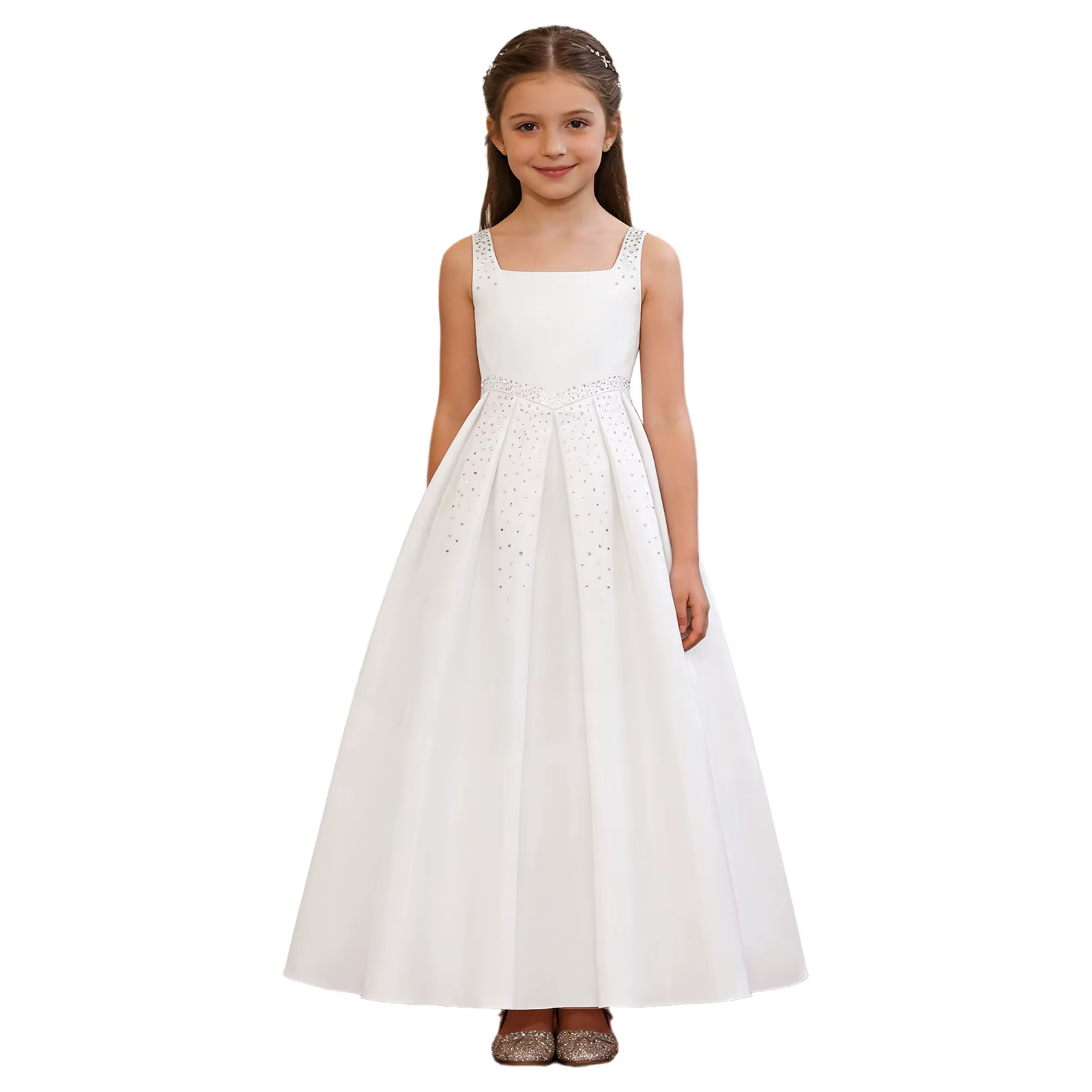 Robes de bal de princesse pour jeunes demoiselles d'honneur