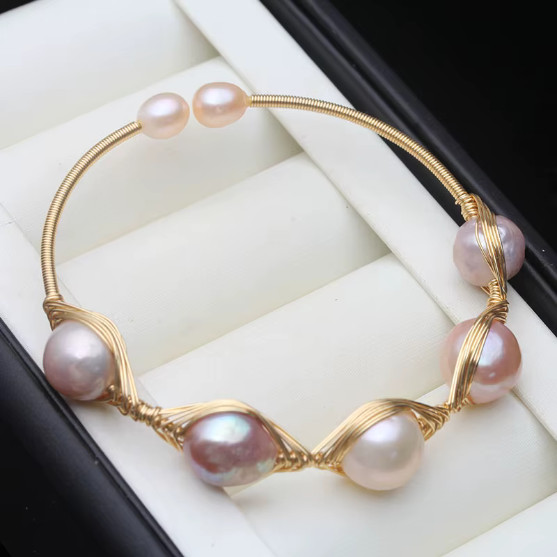 Bracelet de perles d'eau douce pour femmes