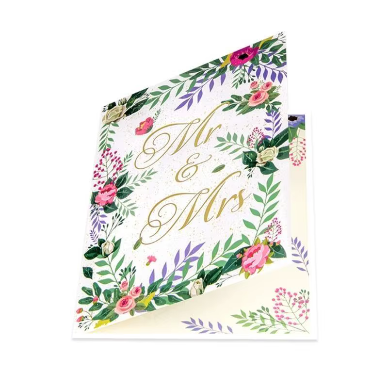 G6KF Popup papillon fleurs carte Saint-Valentin Bénédiction