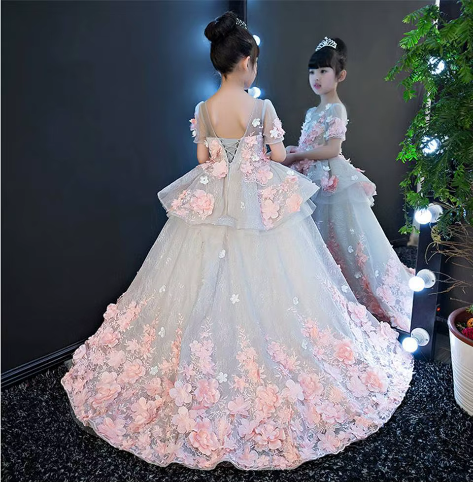 Robes de Soirée de Luxe Personnalisées pour Filles