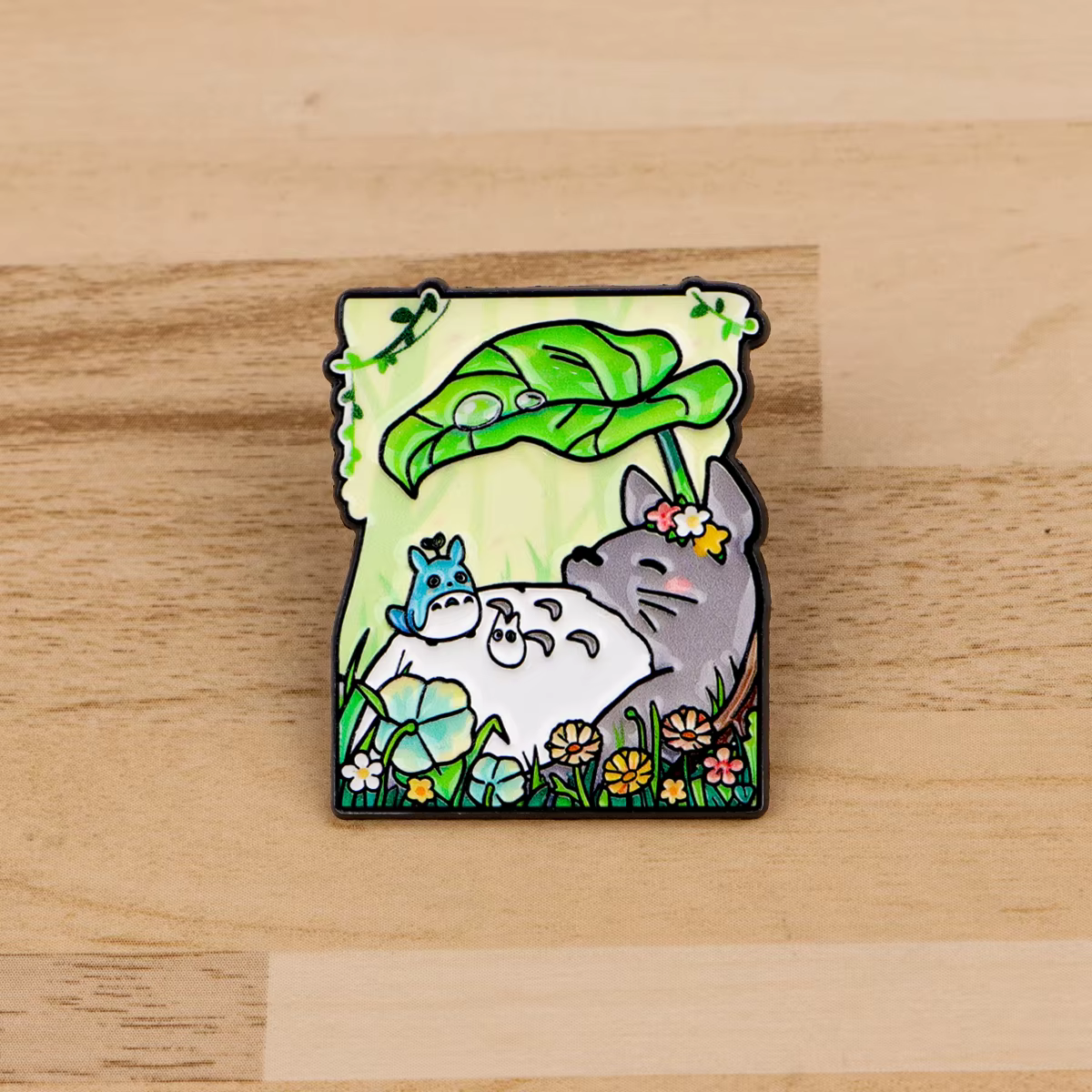 Broches de couchage en émail elfe gris pour femmes