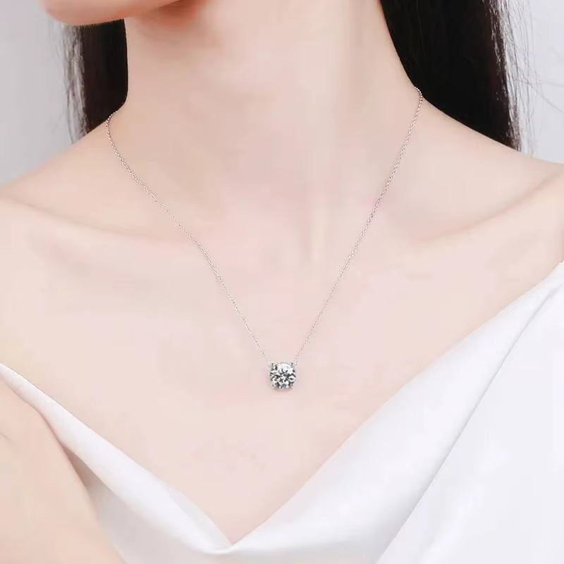 Collier en argent Sterling S925 pour femmes