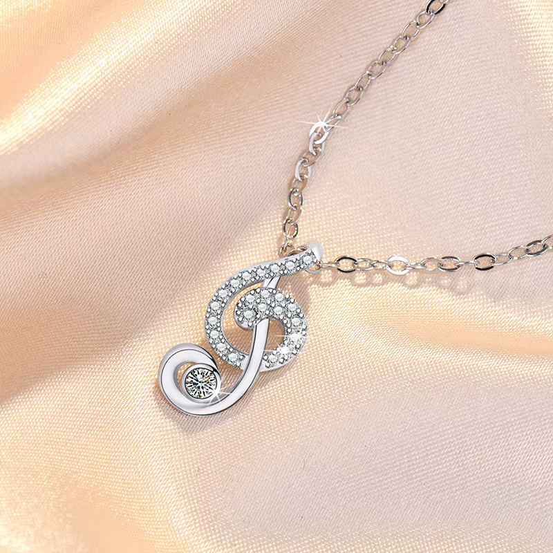 Collier pendentif en argent Sterling 925 pour femmes, bijoux de mariage de qualité supérieure, breloque de fiançailles, cadeau de fête, chaîne Fine, nouvelle collection