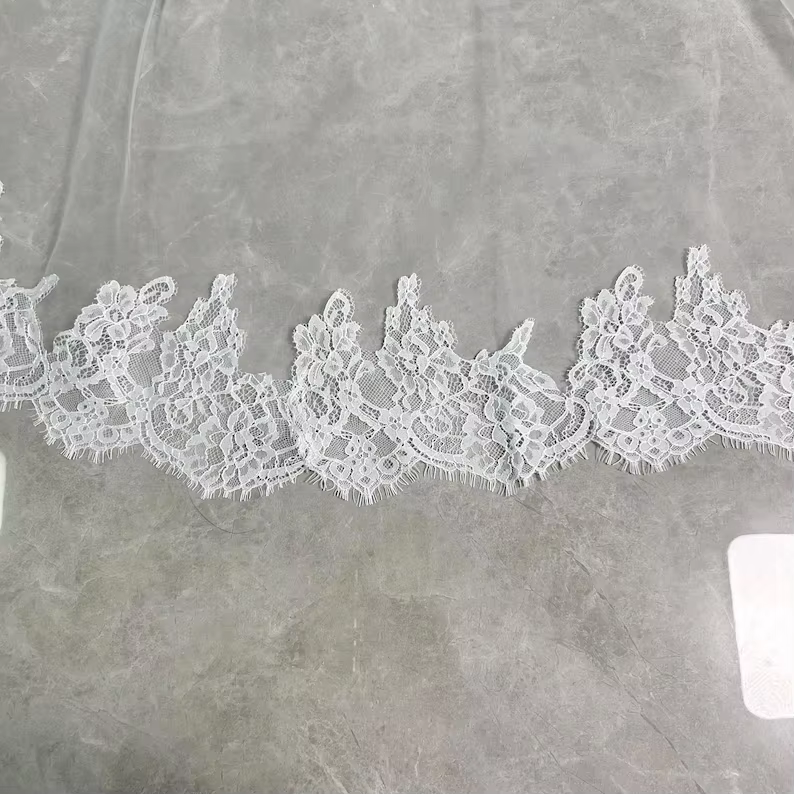 Voile de mariée Mantilla