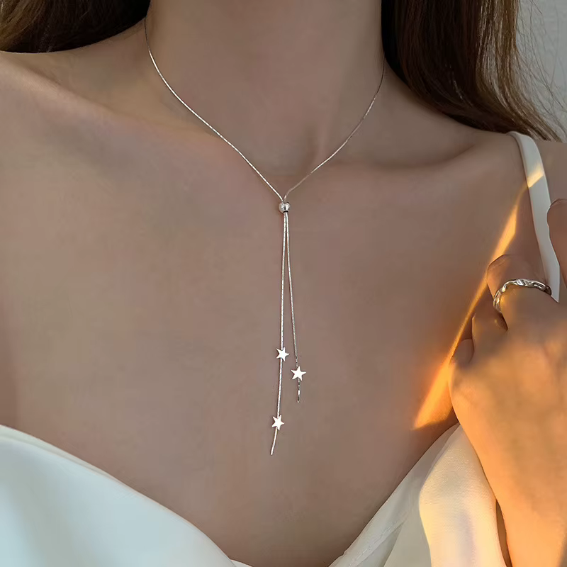 ANENJERY – collier étoile à pampilles de luxe pour femmes