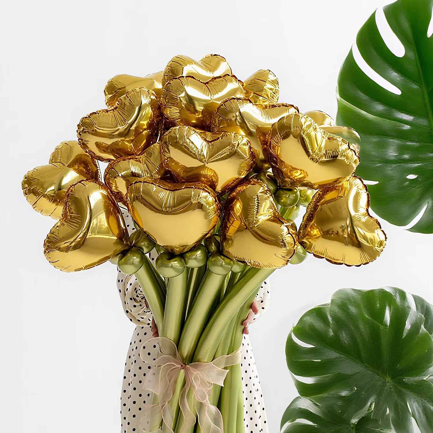 Ensemble de bouquets de ballons d'amour