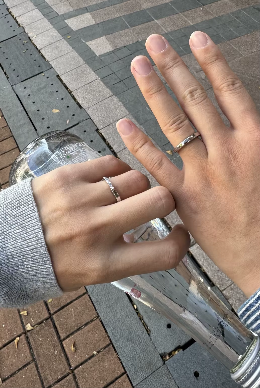 Bague haut de gamme en argent 925 en forme de cadenas sertie de diamants
