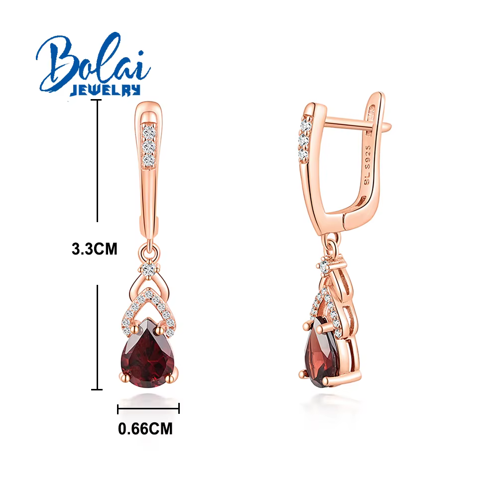 Boucles d'oreilles en argent Sterling 925