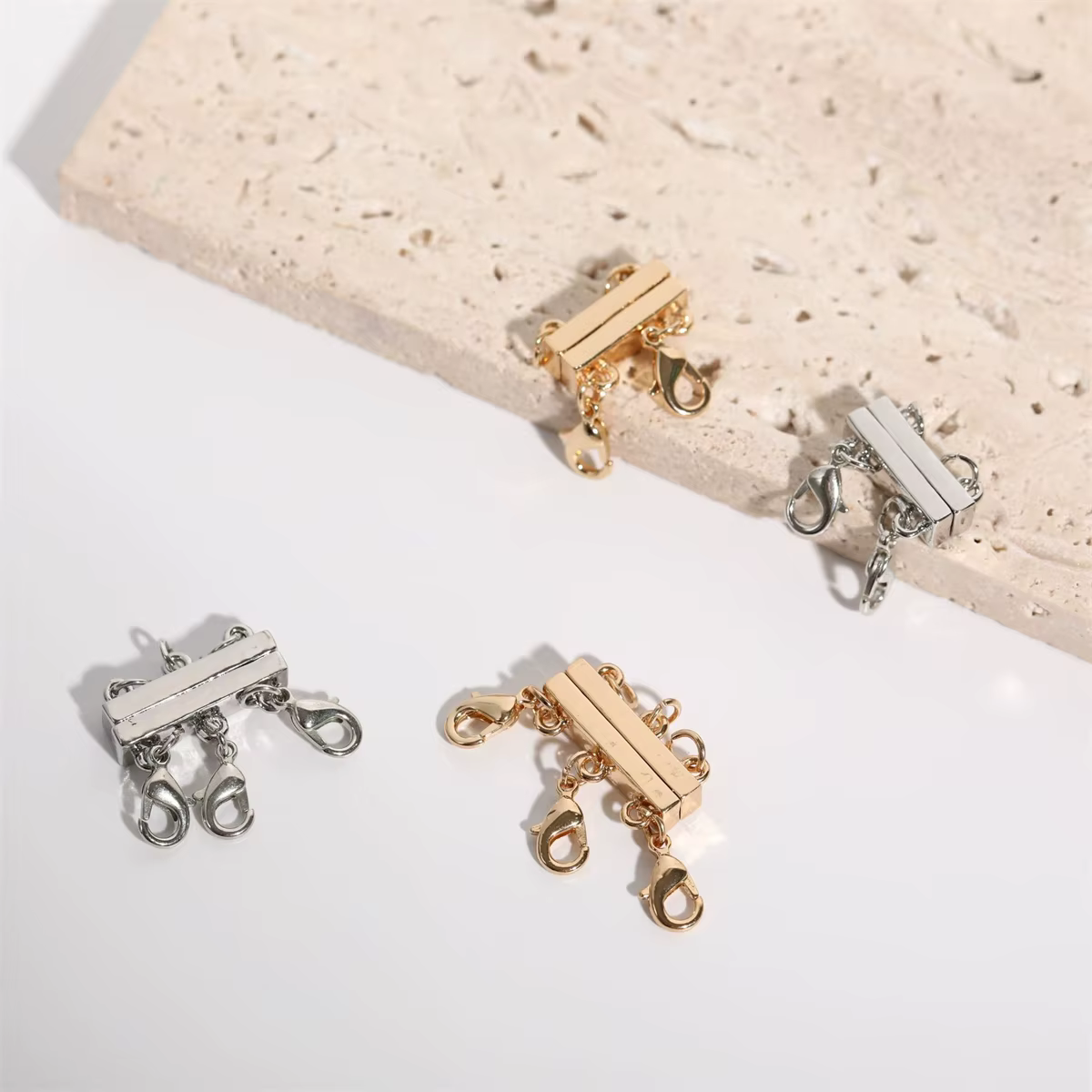 Collier Multicouche Magnétique, Accessoires de Bijouterie