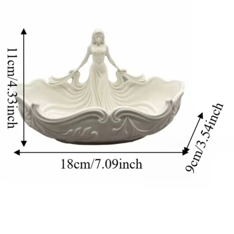 Boîte à bijoux élégante en relief
