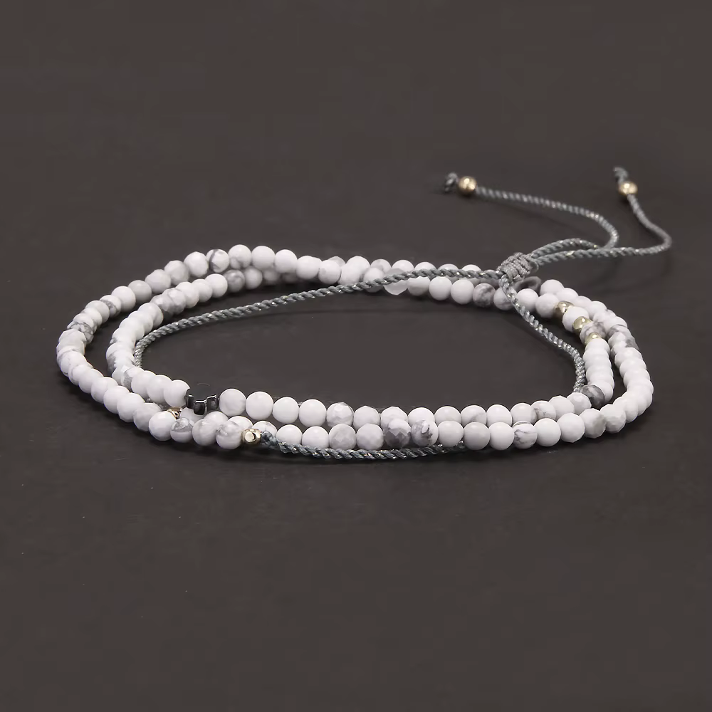 Soldes Exceptionnelles : Bracelet en Pierres Naturelles Perlées