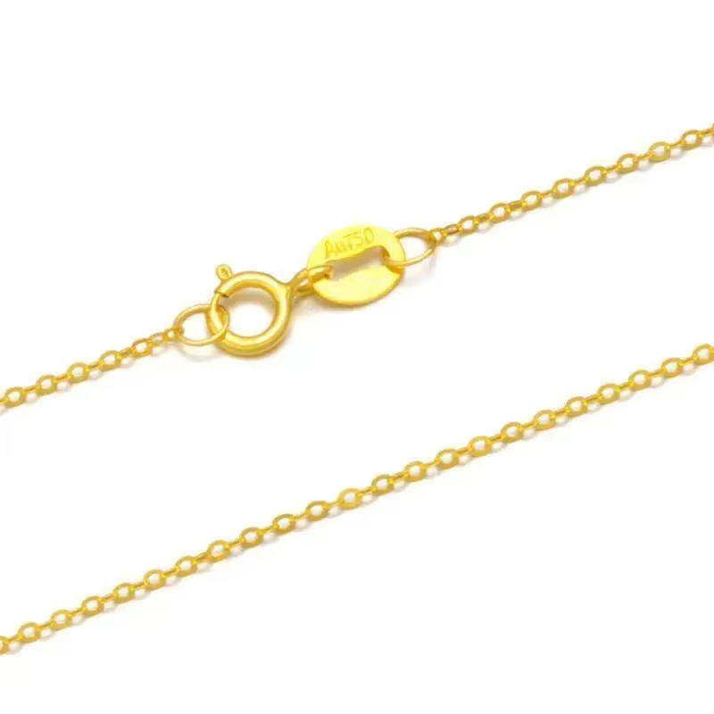 Collier femme en or 18 carats AU750