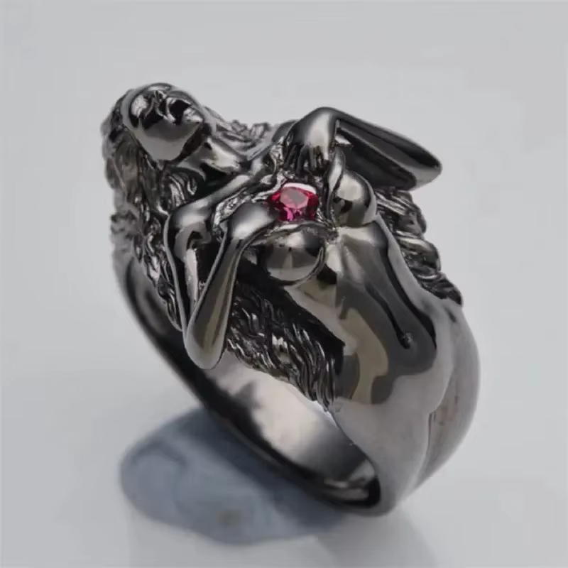 Bague nue artistique «je vous donnez mon cœur»