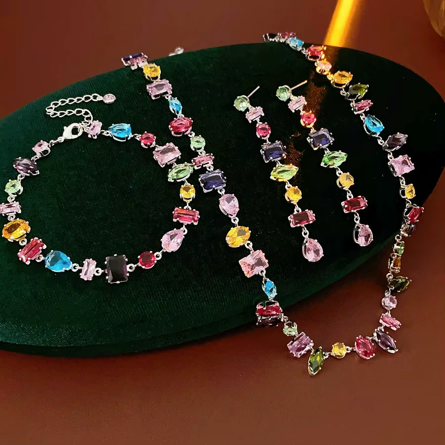 Ensemble de bijoux de luxe pour femmes