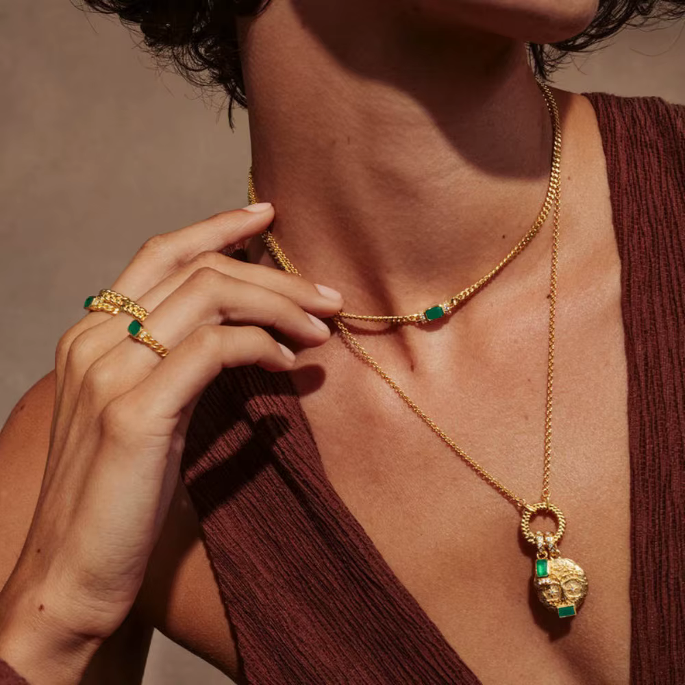 Collier pendentif en pierre de date de naissance de 12 mois pour femmes