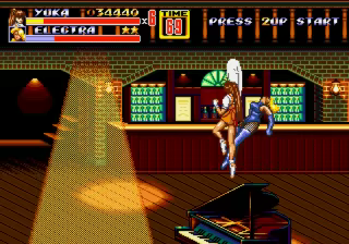 Babe Knuckle Il : Requiem of The Deadly Battle Cartouche de jeu MD 16 bits