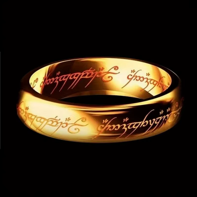Bague en acier inoxydable pour hommes