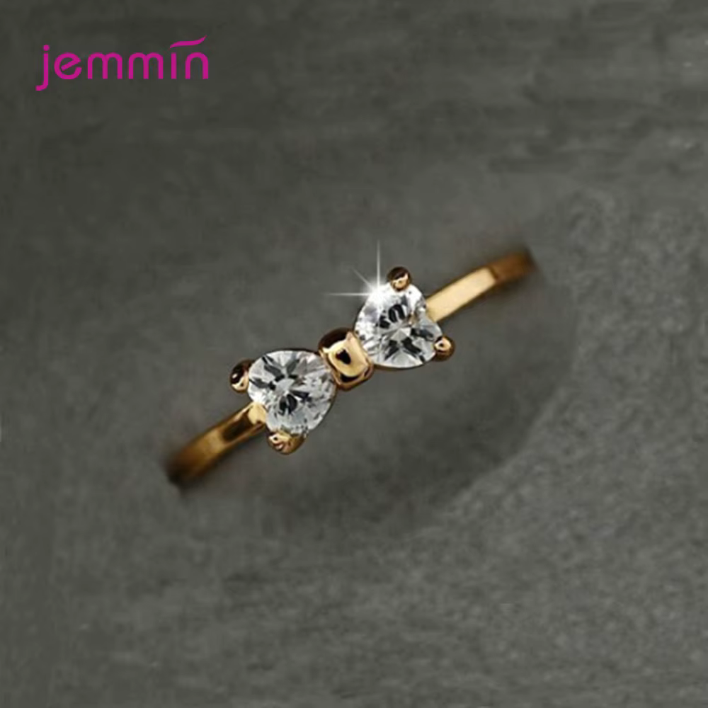 Bague de mariage en zircon cubique pour Femme